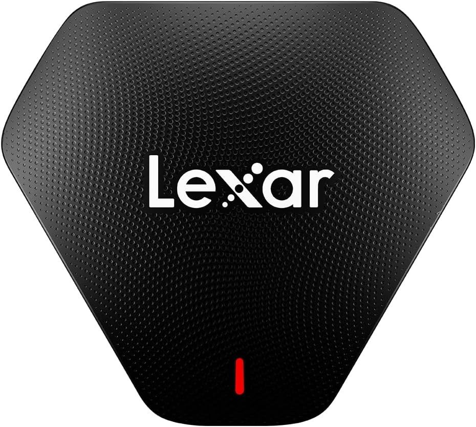 Professional 3-in-1 SD microSD CF Reader