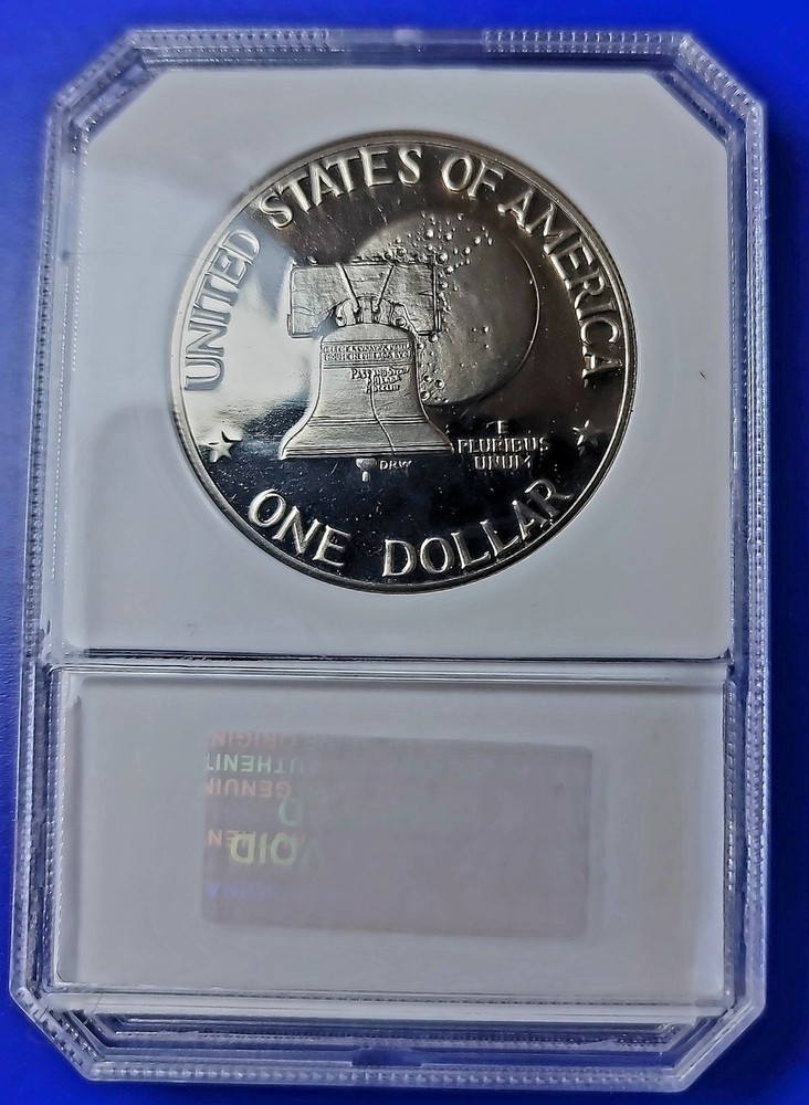 1976-S Silver Eisenhower Dollar Type 2 Clad PR70 DCAM