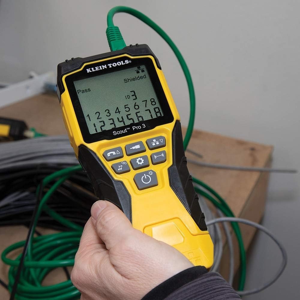Cable Length Measurement Tester with Backlit Display
