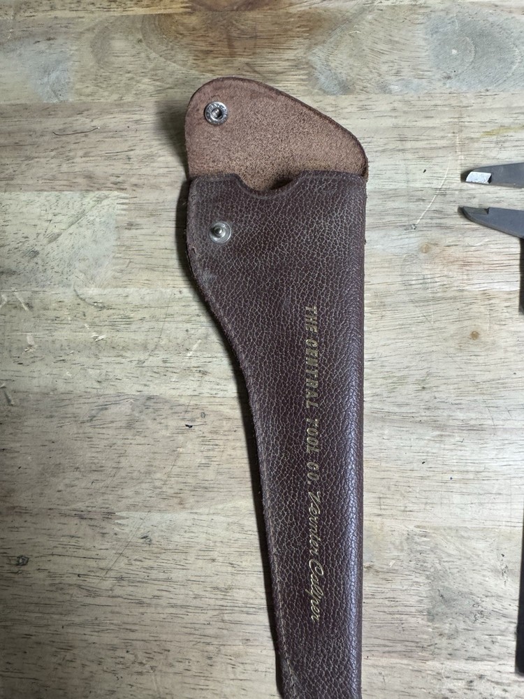 Central Tool Company Vernier Caliper & Case
