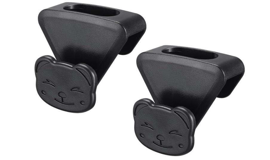 18 Piece Home Space Saving Hooks with Bear Face Hanging Connectors