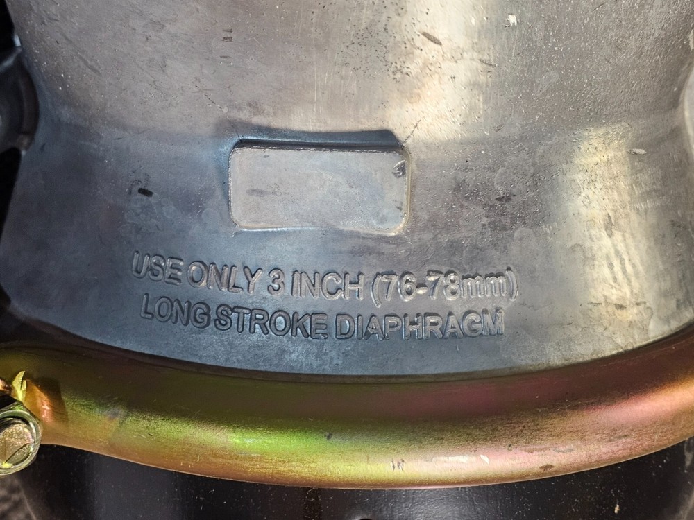 Spring Brake W/ Threaded Push Rod, 3" Stroke 30LP3 / 2 Stud Mounting