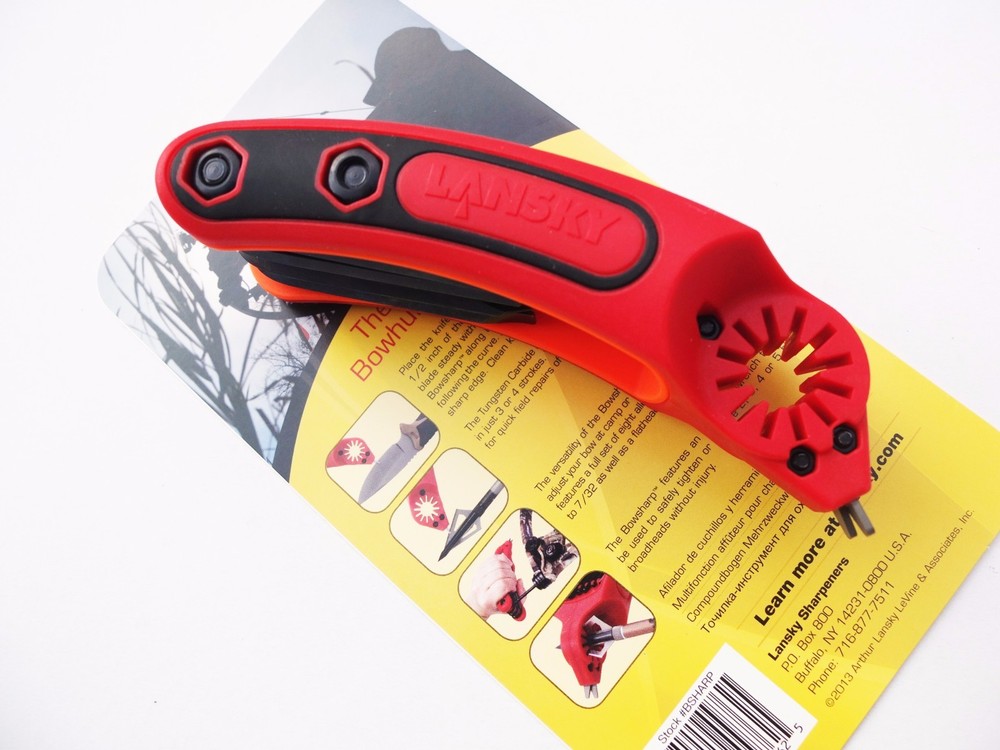 LANSKY Sharpeners 12 Functions Multi Bowsharp Tool and Sharpener