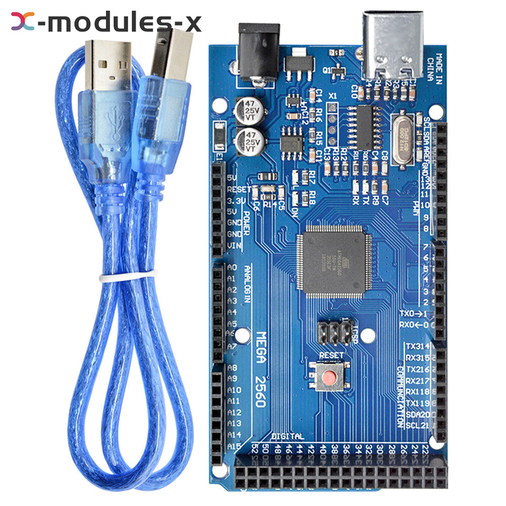 Mega2560 R3 CH340 Microcontroller Board ATMEGA16U2 Development board For Arduino