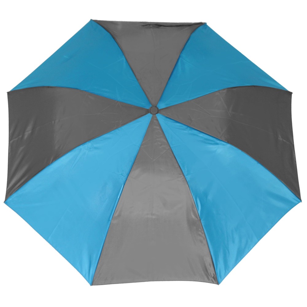Misty Harbor Automatic Open Folding Rain Umbrella Rainbow
