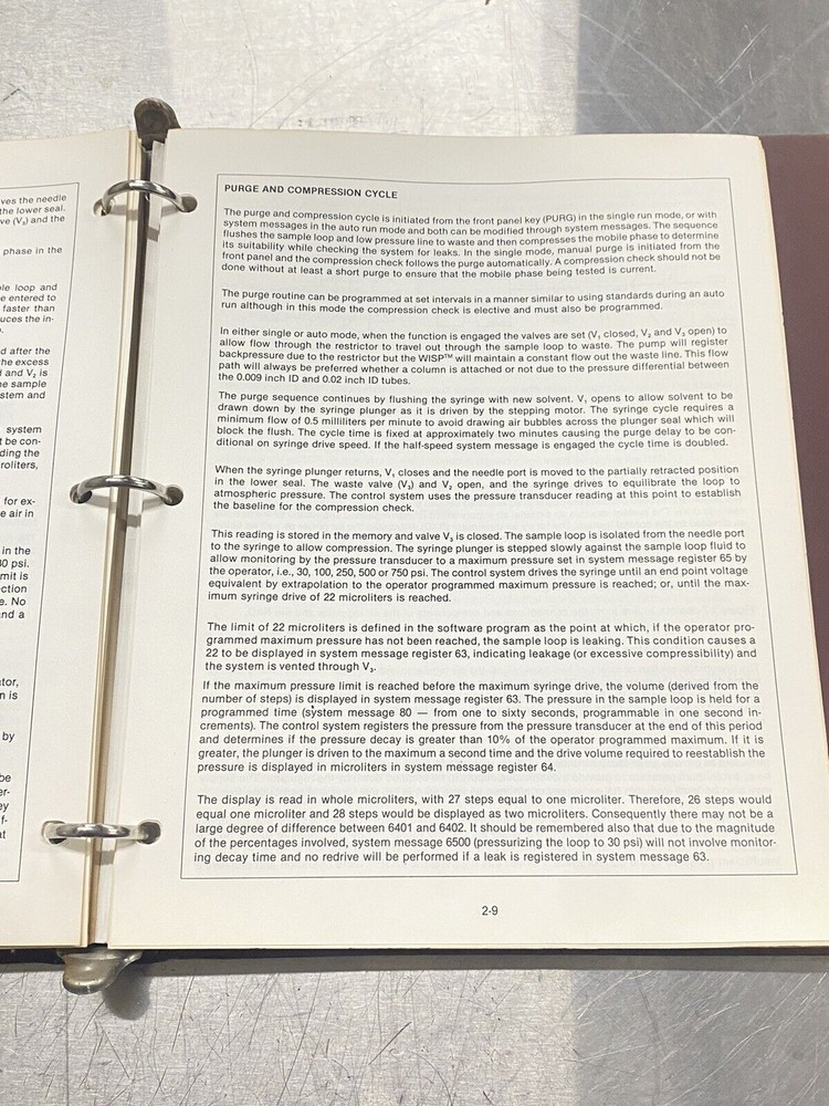 Waters Intelligent Sample Processor WISP 710B- Users Guide / Instructions Manual