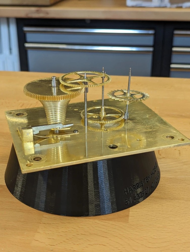Clock Movement Holder Rings Support Tool for the Workbench