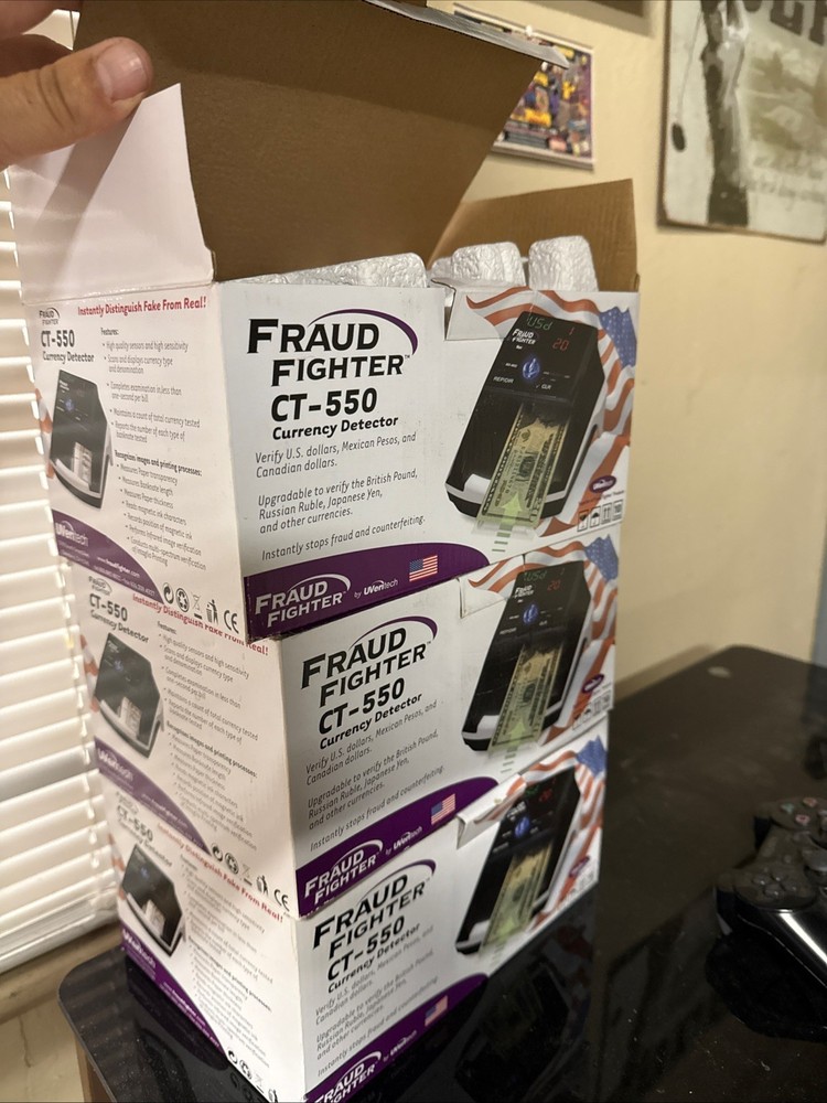 Fraud Fighter CT-500. Complete With Charging Cable.