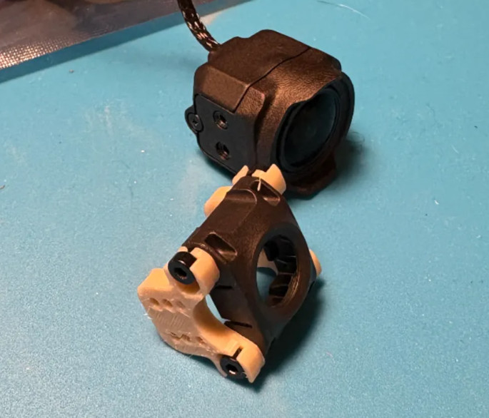 Dji O4 to O3 Camera adapter bracket