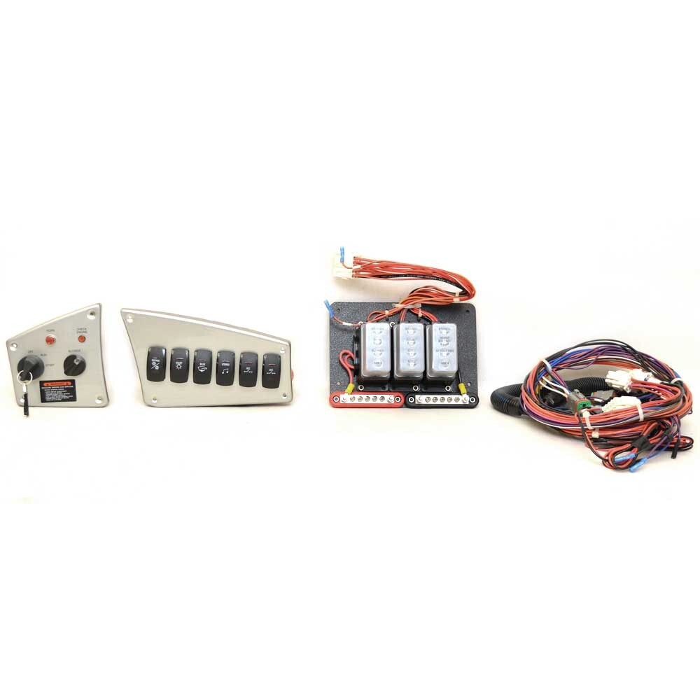 Moomba Boat Dash Panel Kit 113167 | 2013 Silver w/Breaker