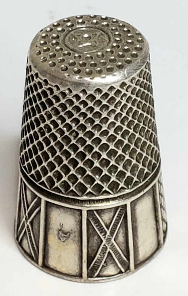 Antique 925 Sterling Silver Thimble 1"