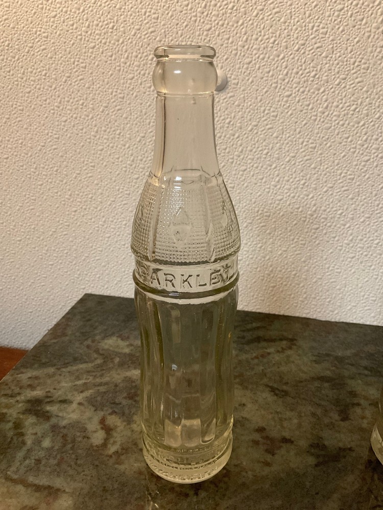 Manchester NH Sparklet Embossed Bottle