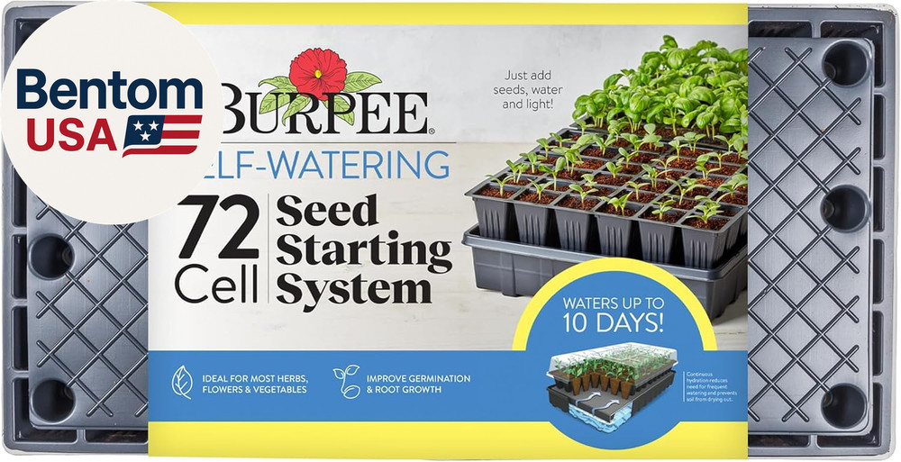 Self-Watering Seed Starter Tray, 72 Cells