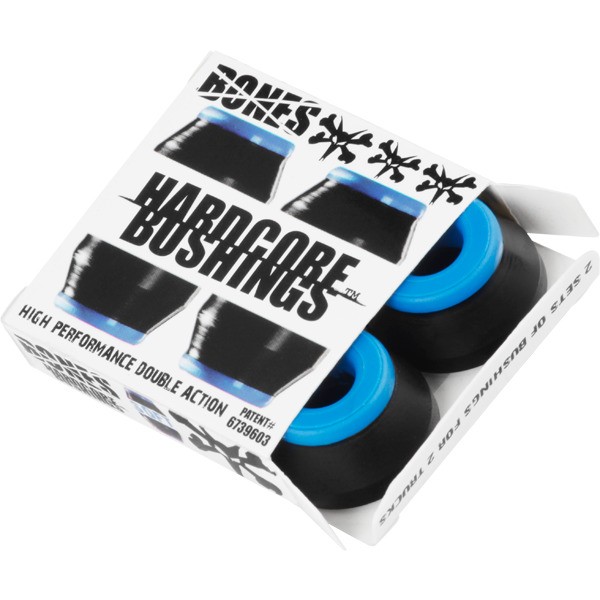 Bones Hardcore Bushings Black Blue Soft