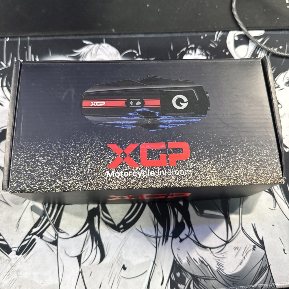 XGP Motorcycle Mesh Intercom Bluetooth Headset 2 Pack