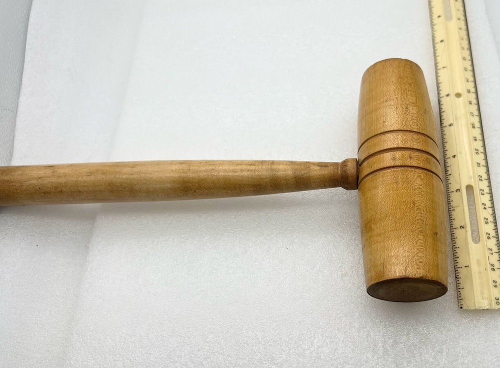 Vintage Kitchen Hammer / nut cracker / gavel hammer