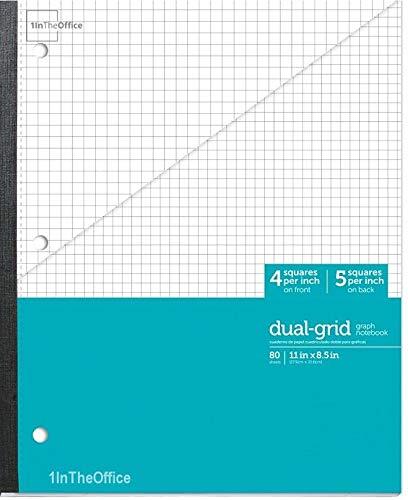 Graph Ruled Notebook Graph Wireless Notebook Graph Paper Notebook Teal Colore...