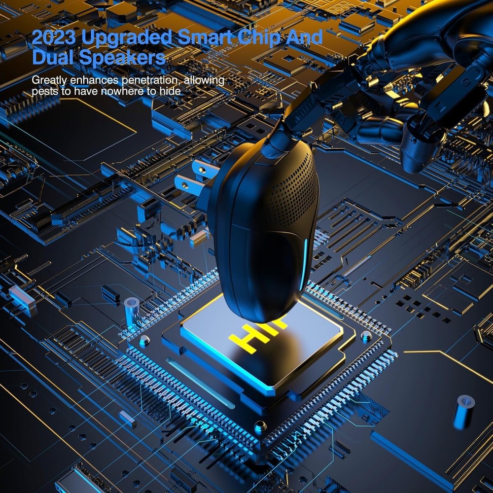 Ultrasonic Rodent & Insect Repeller - 6 Pack