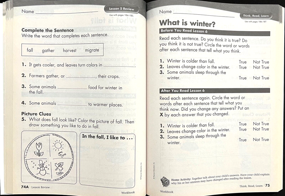 2nd Grade - SCIENCE - WORKBOOK - TEACHER GUIDE (2006, Scott Foresman)