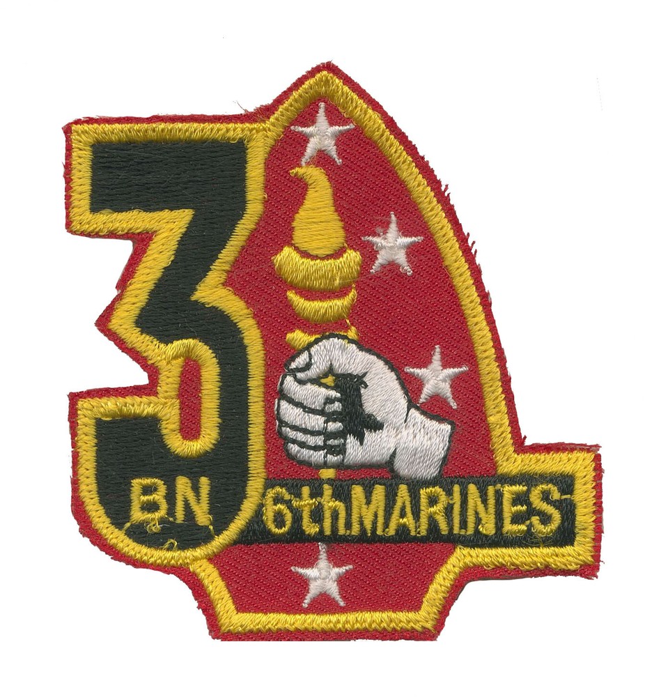 USMC 3rd Battalion/6th Marines Patch  L283