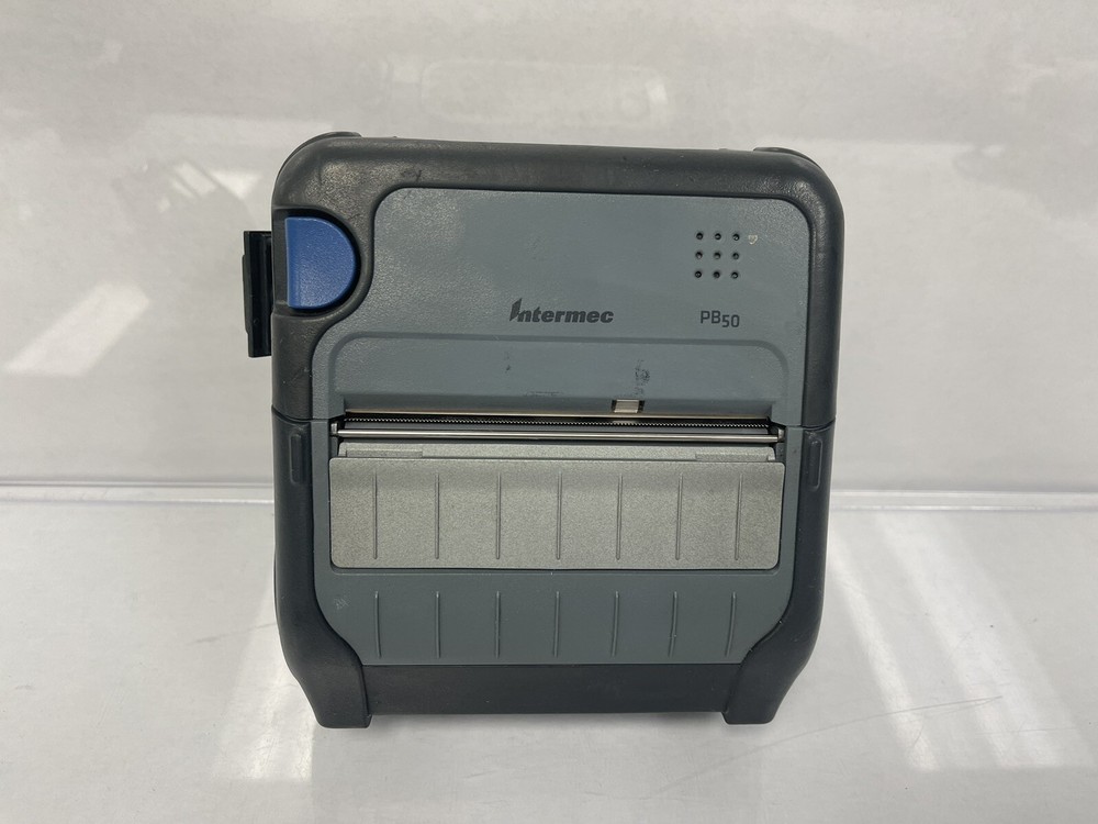 Intermec PB50 Mobile Thermal Barcode Printer w/ Power Adapter