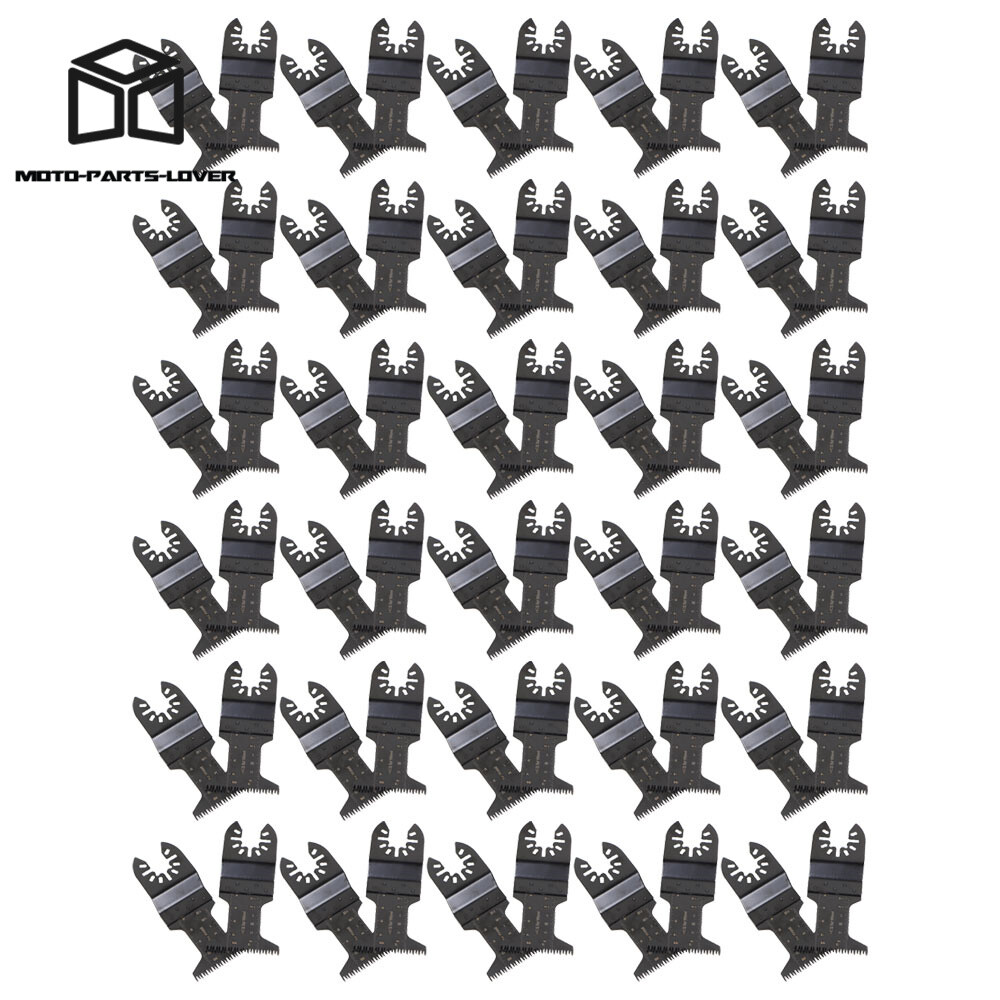 60-Pack Multi-tool Oscillating Fast Release Saw Blade Cutting Soft Metal