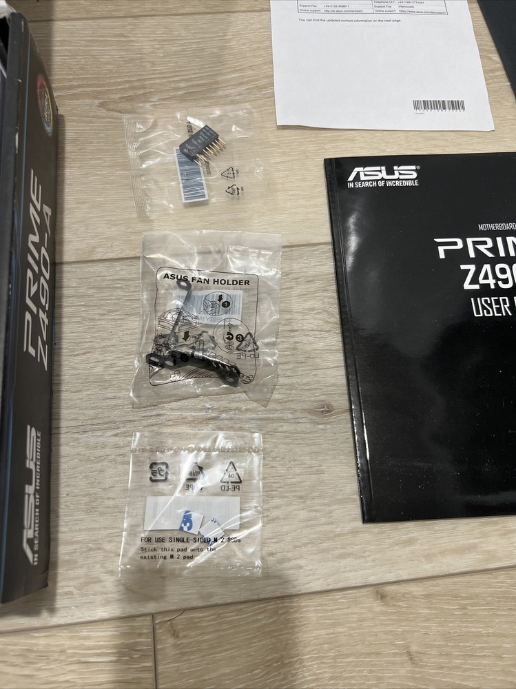 ASUS Prime Z490-A BOX ONLY!!!
