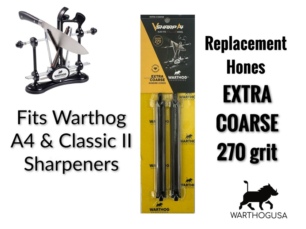 V-Sharp Warthog Sharpener Hones - A4 Model (also fits Classic II model)