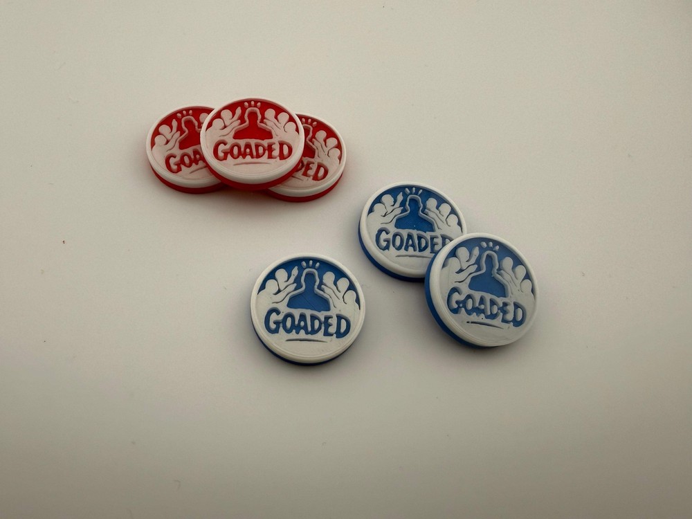 Goaded Counters – Magic the Gathering | MTG Goad Token | Commander / EDH Accesso