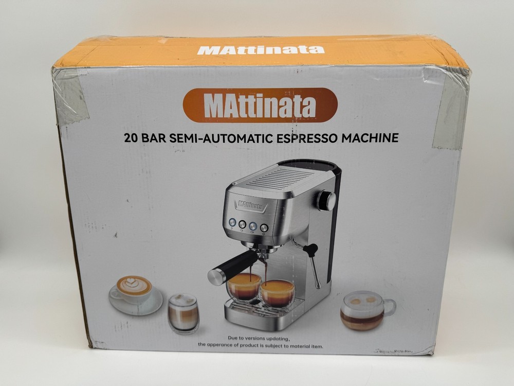 MAttinata 20 Bar Semi-Automatic Espresso Machine