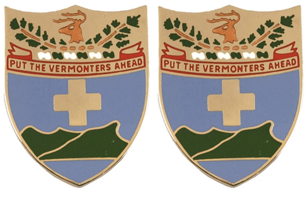 172nd Armor Battalion Distinctive Unit Insignia - Pair