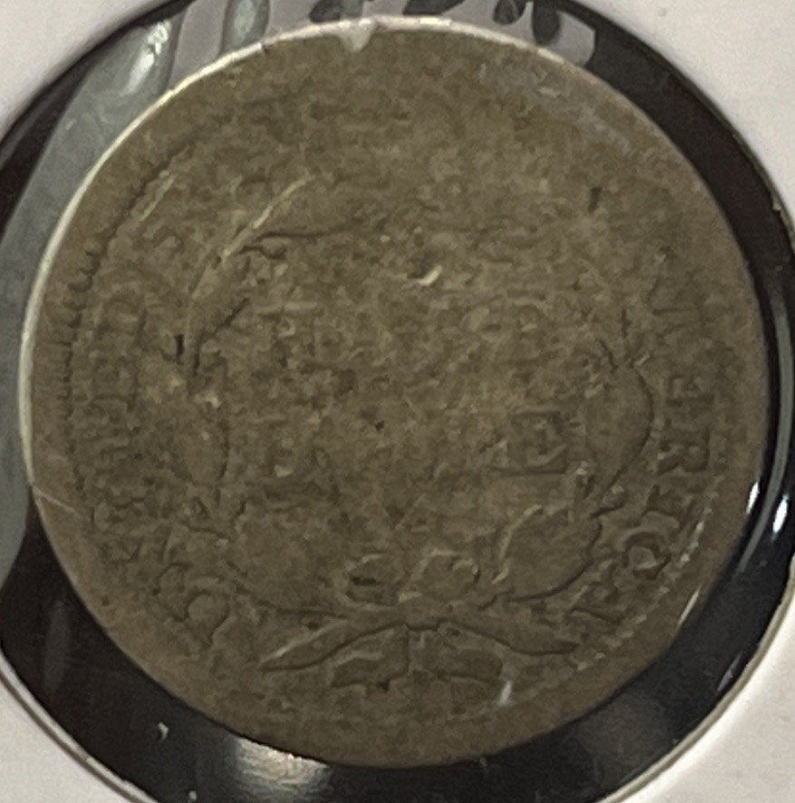 1853 Half Dime AG