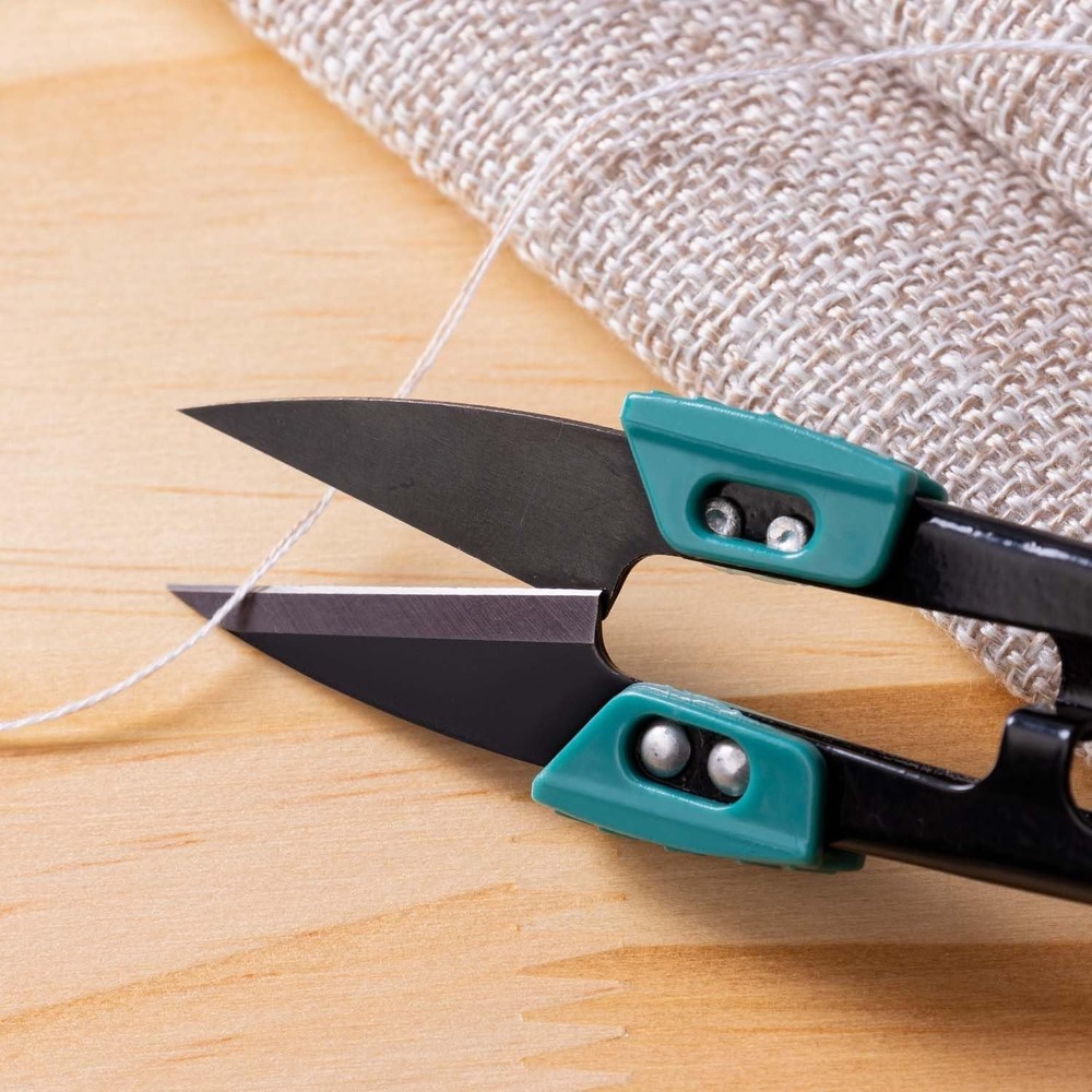 Compact and Durable Sewing Scissors - 4.2 Inch Thread Snips for Craft & DIY