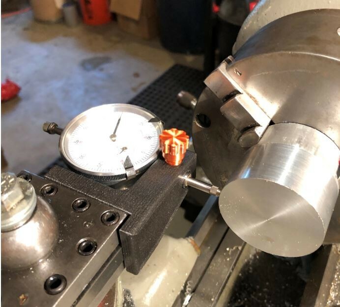 Lathe Magnetic 3/8" Indicator Tool Holder (Indicator not INCLUDE)