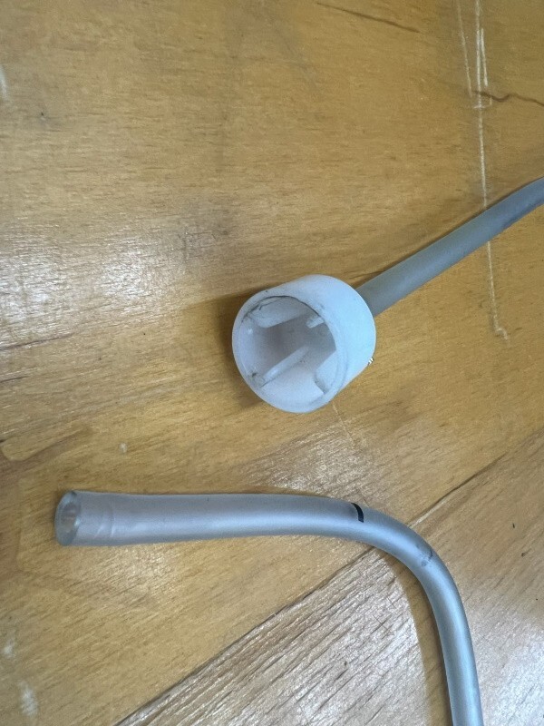 Alliance SQ Huebsch F8405301 Washer TUBING PVC 72 PolyVinyl F8579301 Cap [Used]