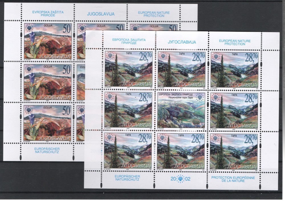 YUGOSLAVIA 2002 MNH - 13122