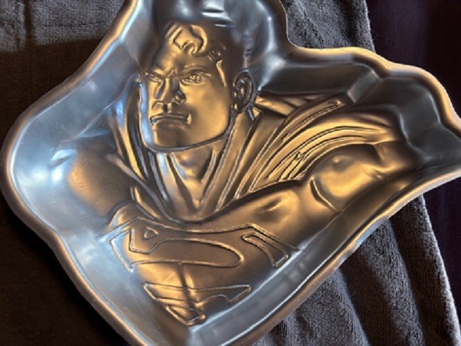 Superman Cake Pan Wilton