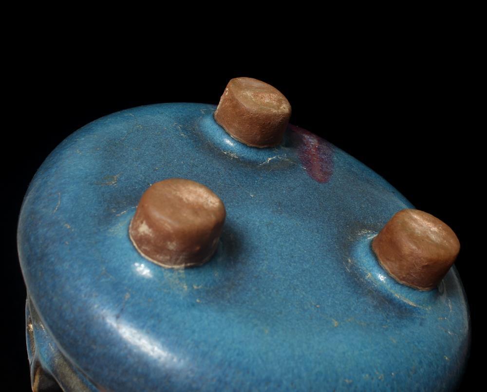Old Chinese Jun Kiln Jun Yao Incense Burner