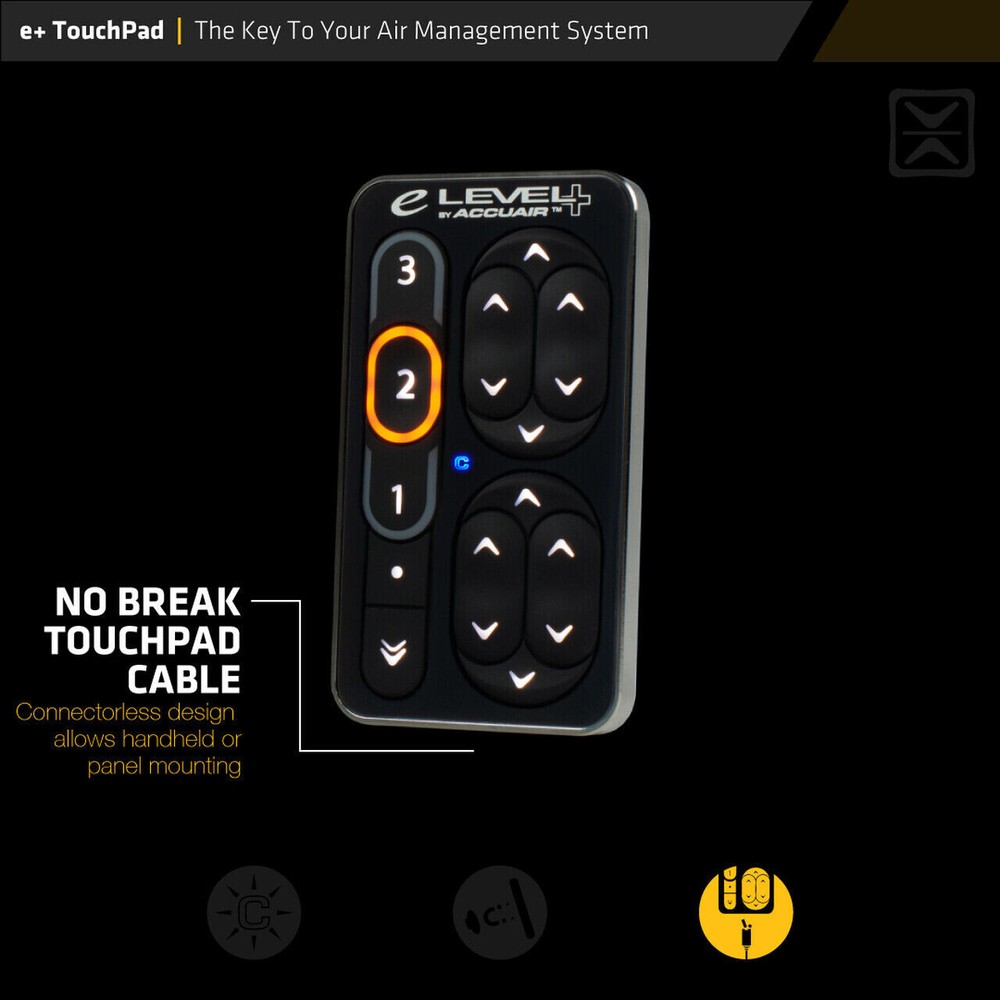 AccuAir E-Level+ Air Suspension VU4 E+ Connect Wireless Height Controller System