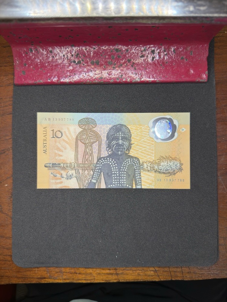 1988 $10 Bicentennial Polymer Note X2