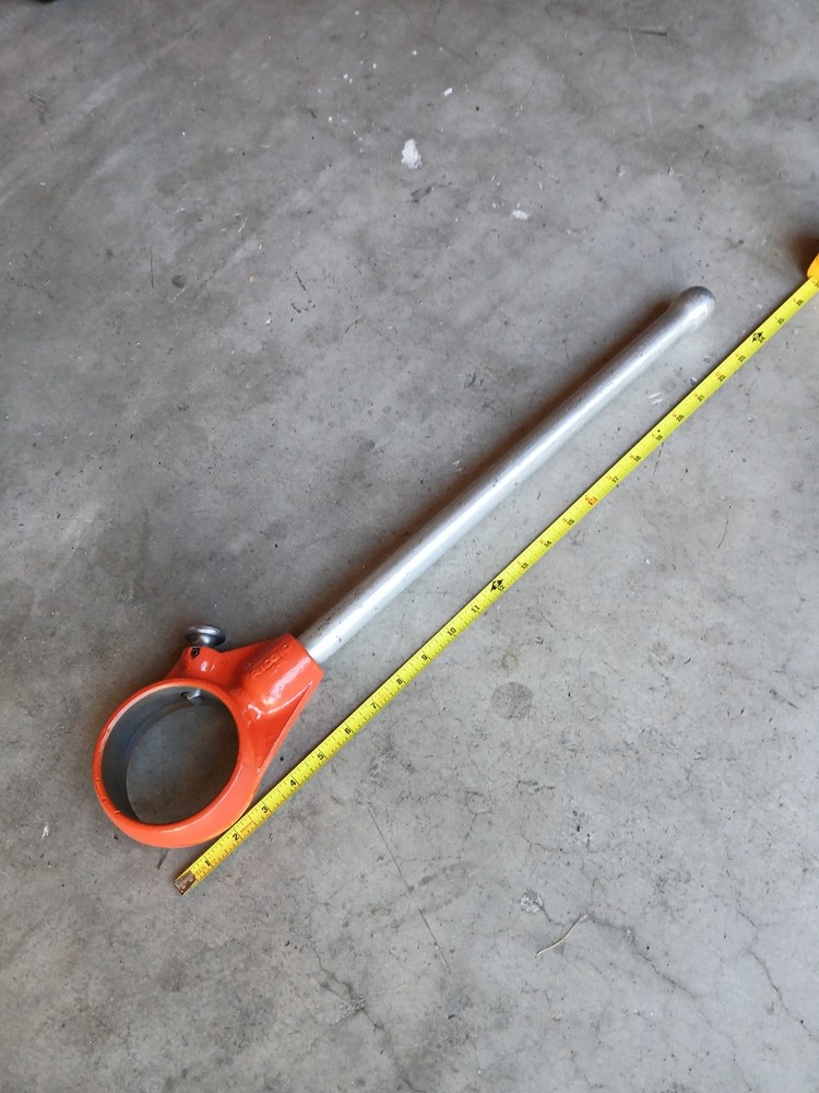 Ridgid 12-R Pipe Threader Ratchet with Handle Rigid 12R Threading
