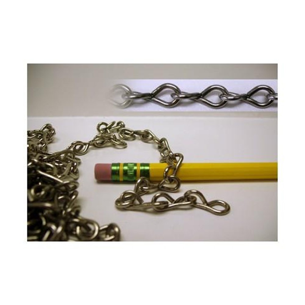 16 Gauge Jack Chain Silver 10'Hank