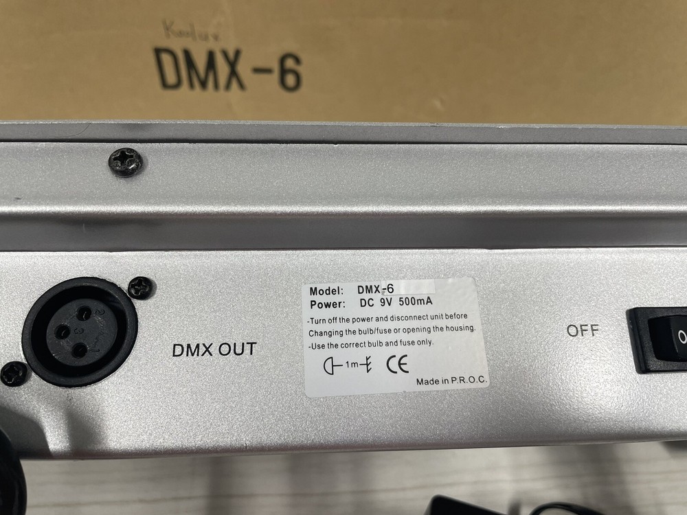 Koolux Dmx-6 Lighting Control, 6 Channel Control