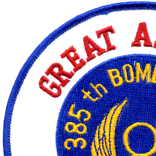 385th Bombardment Group Suffolk England Patch