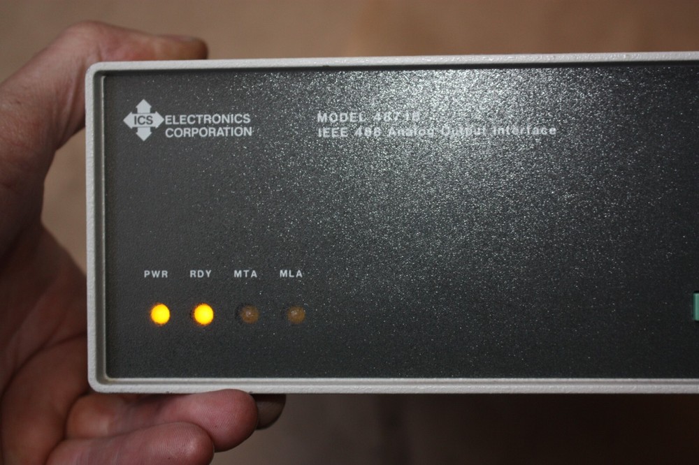 ICS Electronics Corporation IEEE488 ANALOG OUTPUT INTERFACE CONTROLLER 4871B