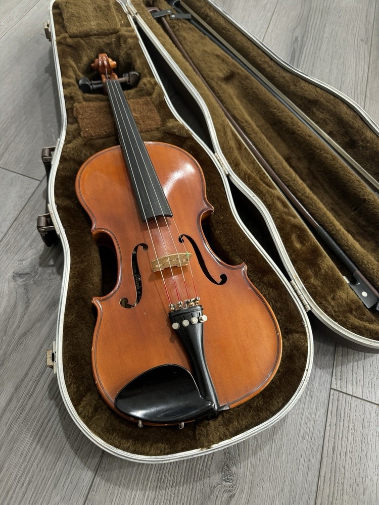 KARL BAUER 90 3/4 VIOLIN W/ HARDSHELL CASE GERMANY