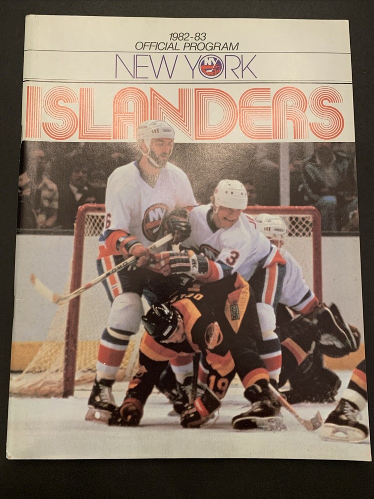 1982 New York Islanders Official Program December 23 1982 Vs Washington Capitals