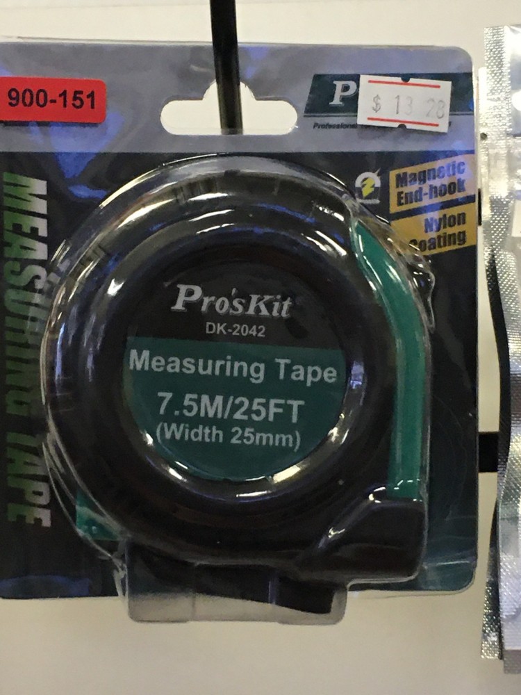 Eclipse Tools Pro'sKit 900-151 Measuring Tape