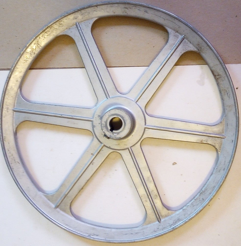 Vintage 12" Central Standardized Aluminum Pulley NOS