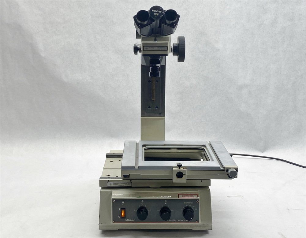 Mitutoyo 176-941A ToolMakers Microscope w/ 375-036 Objective + Stage PARTS